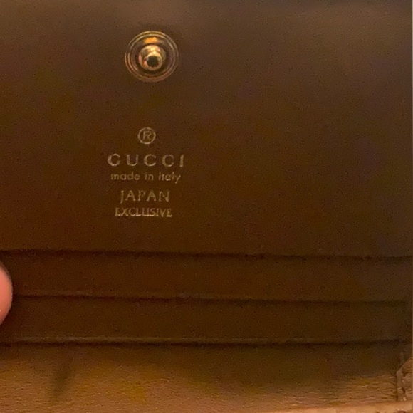 Gucci compact Wallet GG 456867 Butterfly Japan Exclusive - Picture 3 of 11